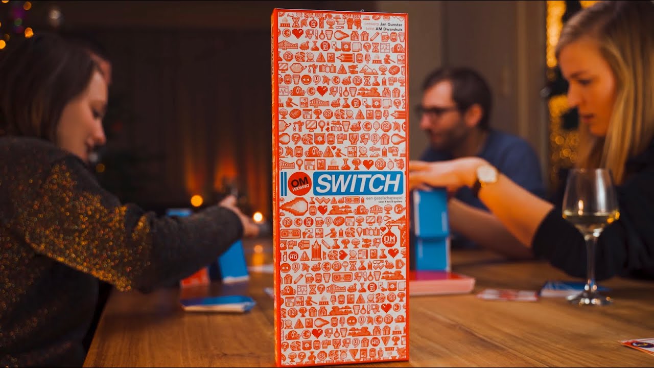 Nieuw: ons ontregelende gezelschapsspel Switch!