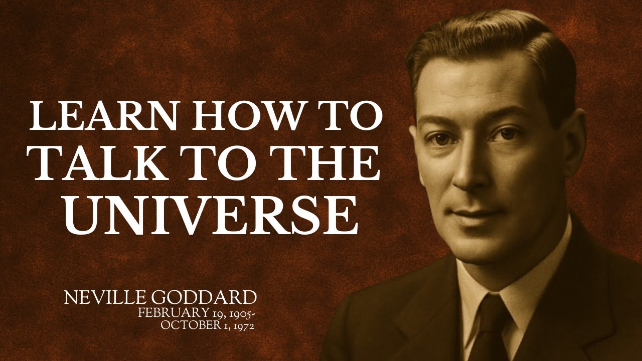🗣️ How To Speak To The Universe | Neville Goddard Inspired Speech 🔮