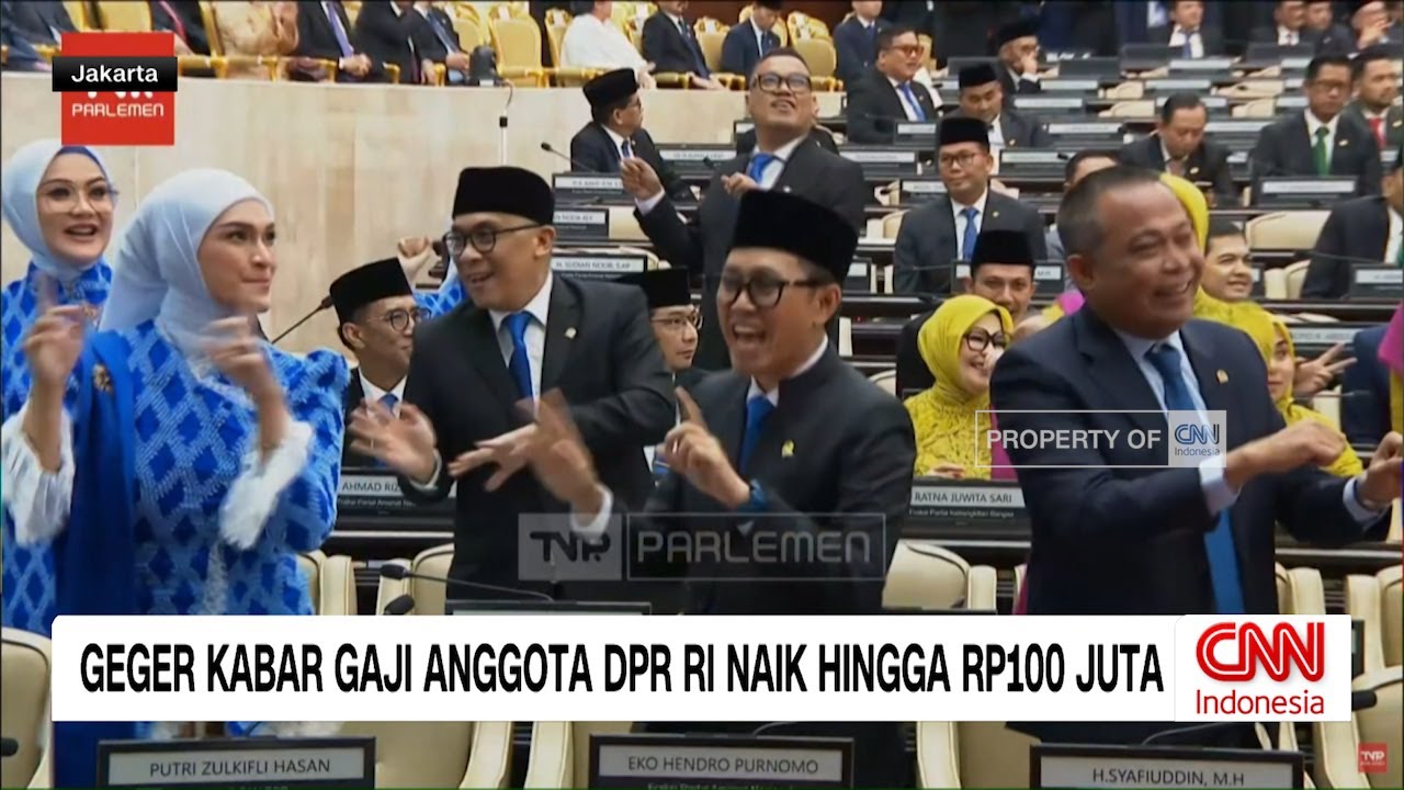 Geger Kabar Gaji Anggota DPR RI Naik Hingga Rp100 Juta