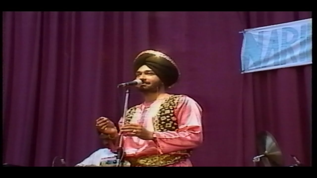 Malkit Singh Live 80's Rare Video || Golden Star Records