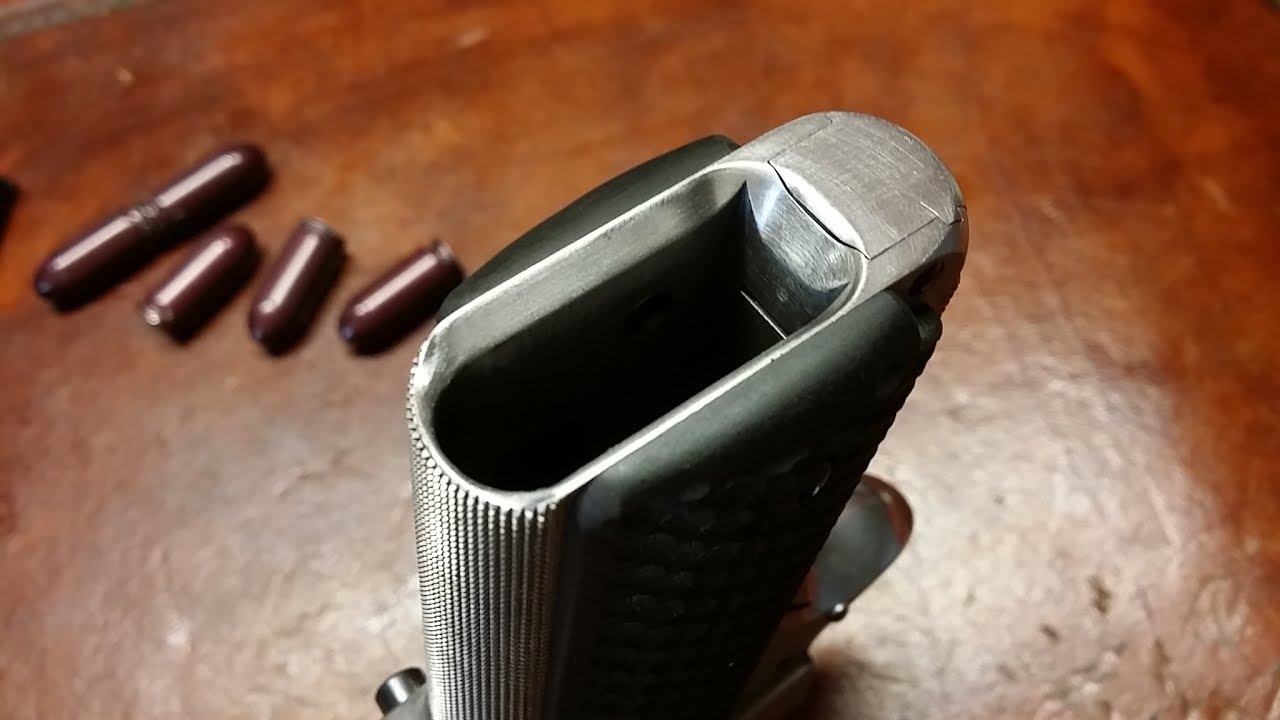 1911 Build 9 - Part 3 - HF Mini Mill and Magwell Bevel