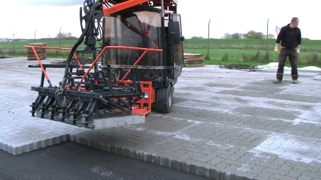 OPTIMAS H-88 Toro - Máquina de Pavimentação Mecanizada de Intertravados 2