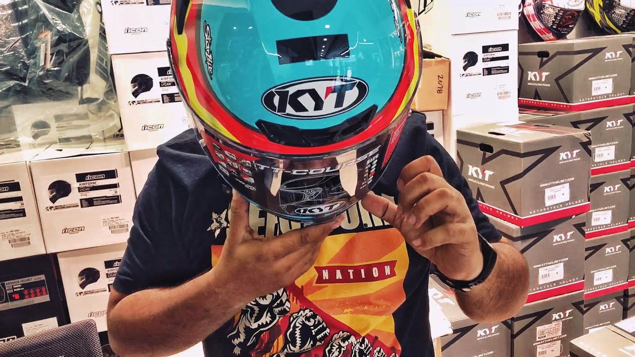 UNBOXING KYT TT COURSE | JAUME MASIA | MY NEW HELMET | GEARX BANGLADESH