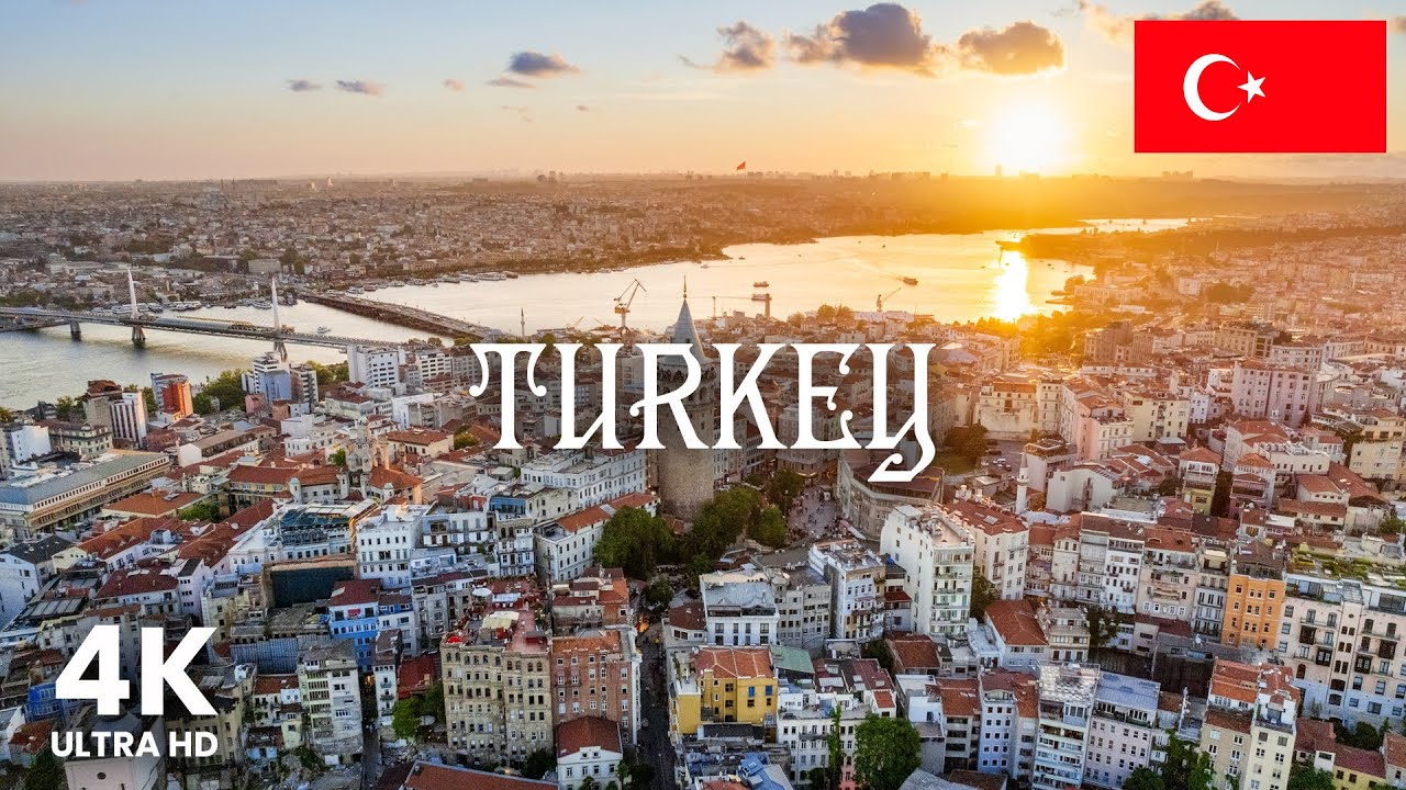 TURKEY (4K UHD) - Soft Music & Wonderful Natural Landscape For Relaxation For A New Day