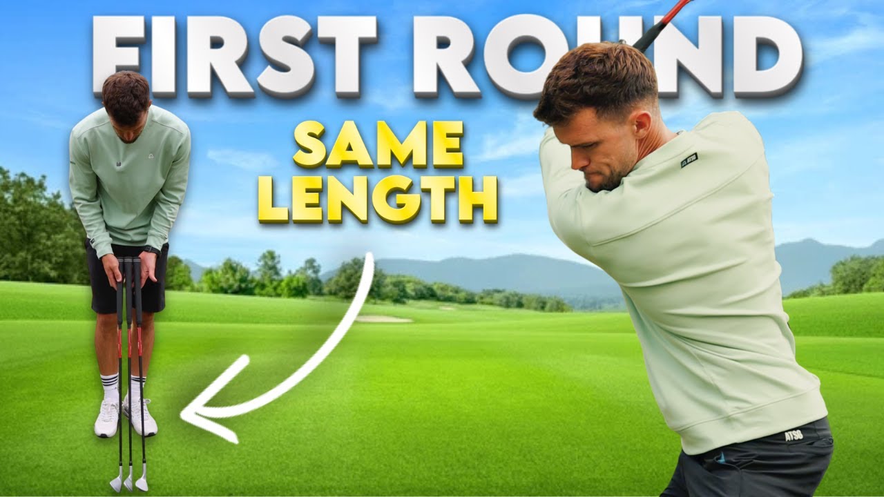 First Round With NEW IRONS | I can't believe what just happened.... Why didn't I do this sooner?