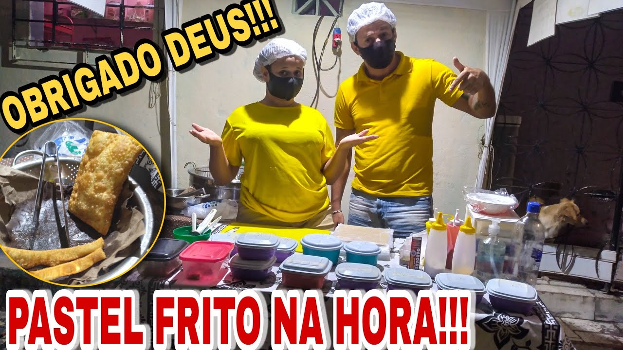 MONTE SEU PRÓPRIO PASTEL | NOSSA LANCHONETE NA FRENTE DE CASA!!!