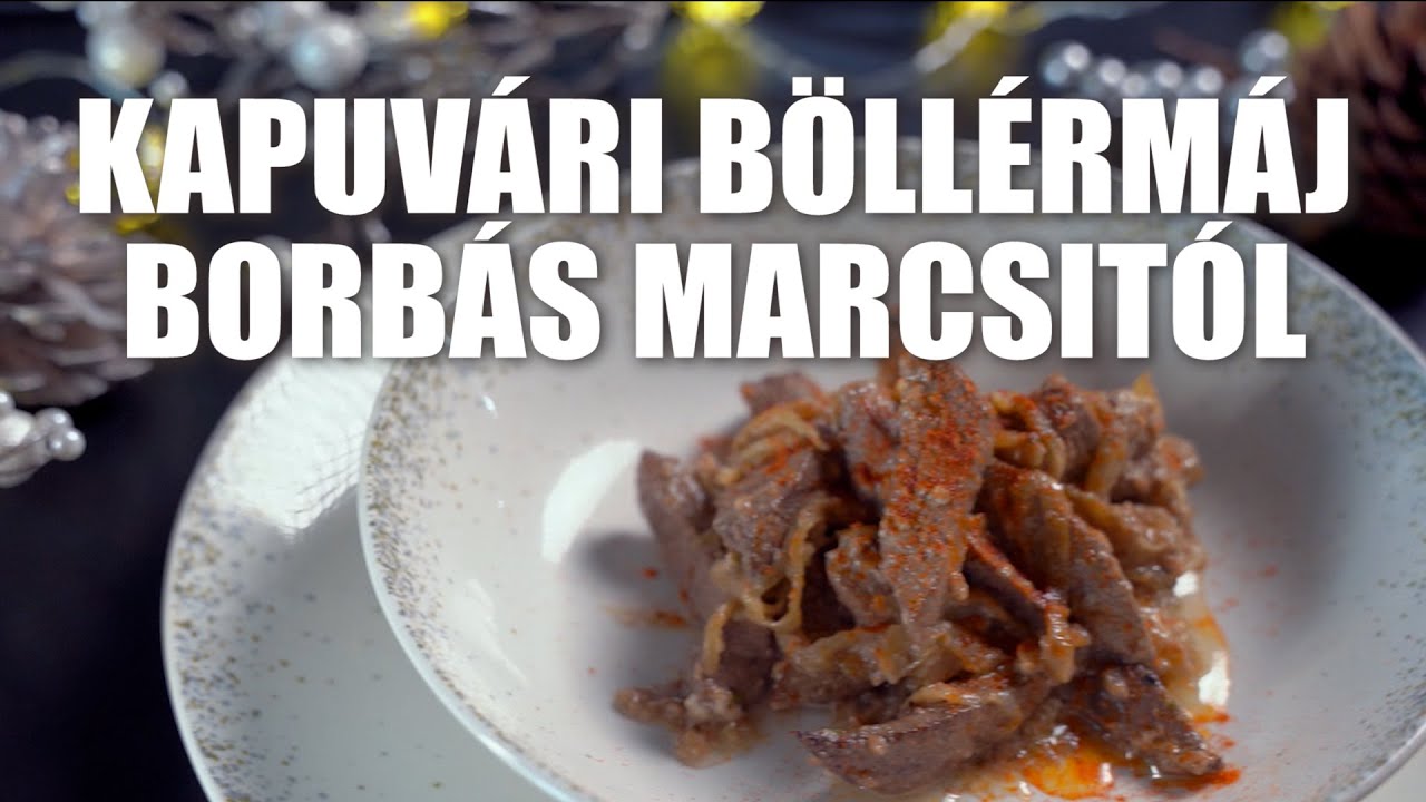 Kapuvári böllérmáj Borbás Marcsi konyhájából