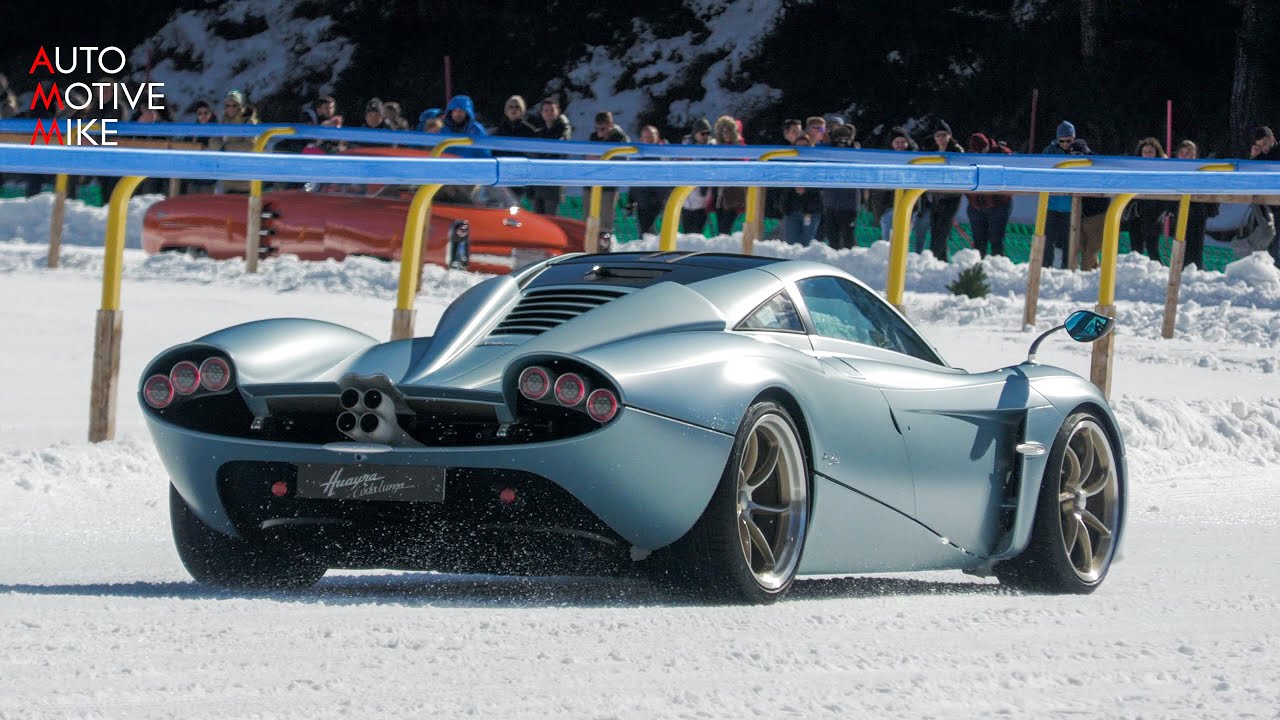 1 of 5 $7.5 Million Pagani Huayra CODALUNGA at The ICE St. Moritz