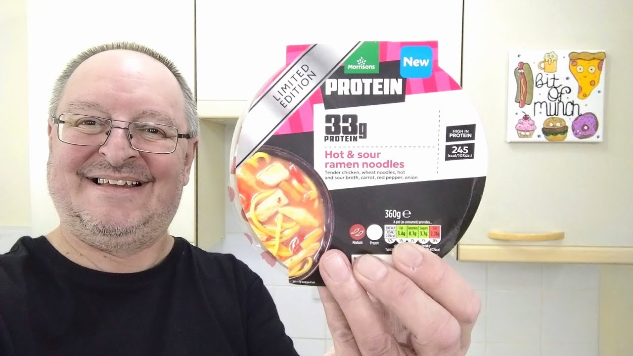 Morrisons Protein Hot & Sour Ramen Noodles ~ Noodle Tuesday ~ Food Review 
