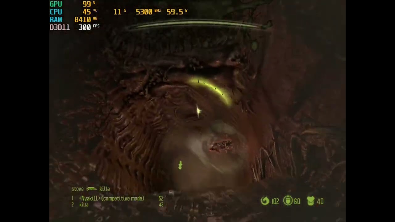 Aliens vs Predator 2010 Multyplayer, Refinery, (feat my friend Liudevitus)