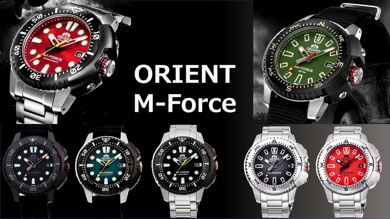 ORIENT WATCH - New M-Force collection