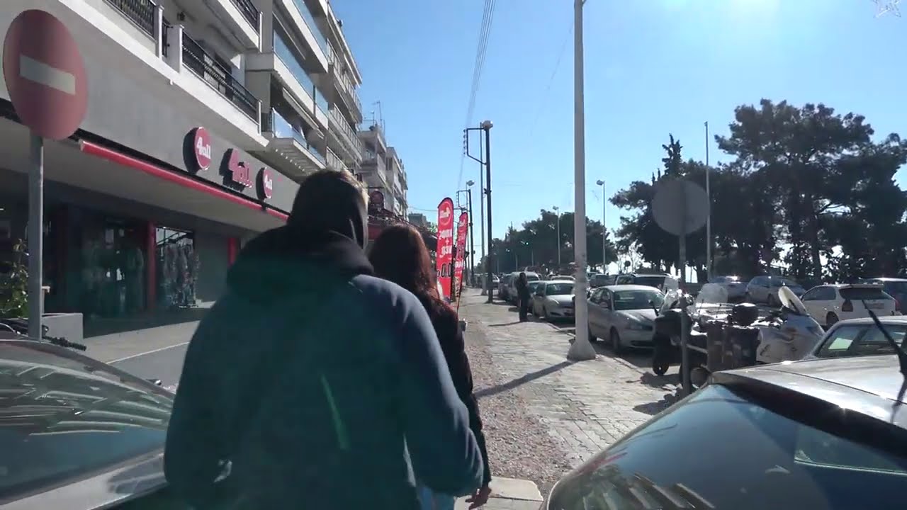 Thessaloniki Kalamaria area - walking tour Greece