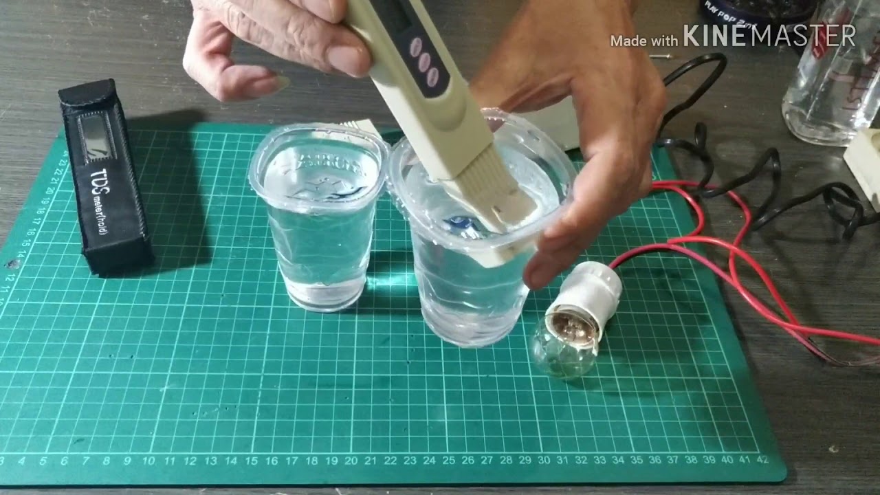 FUJIRO : Cara pakai Elektrolisa air, TDS, dan Uji Lampu