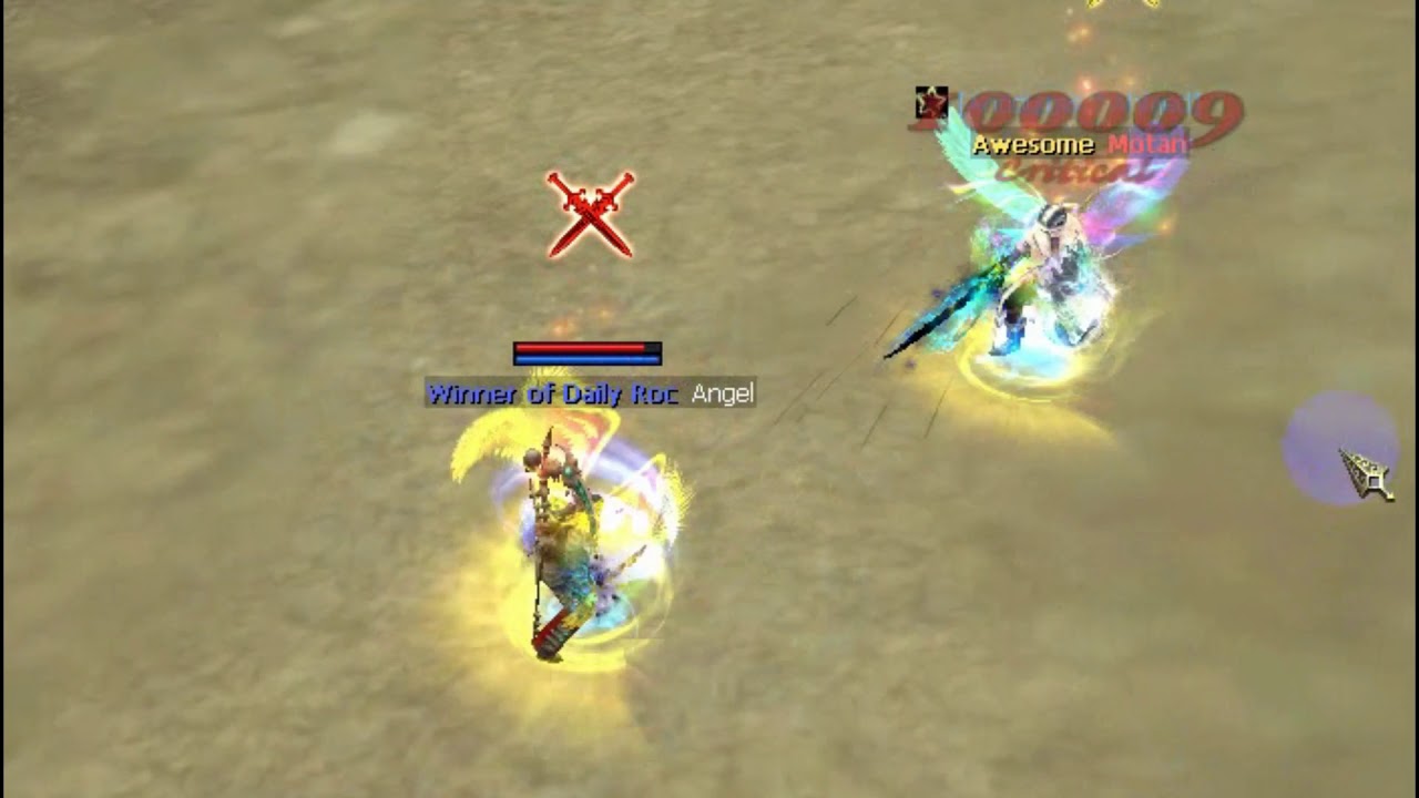Queen Sro Fun Pvp Warlock Angel Versus Motan