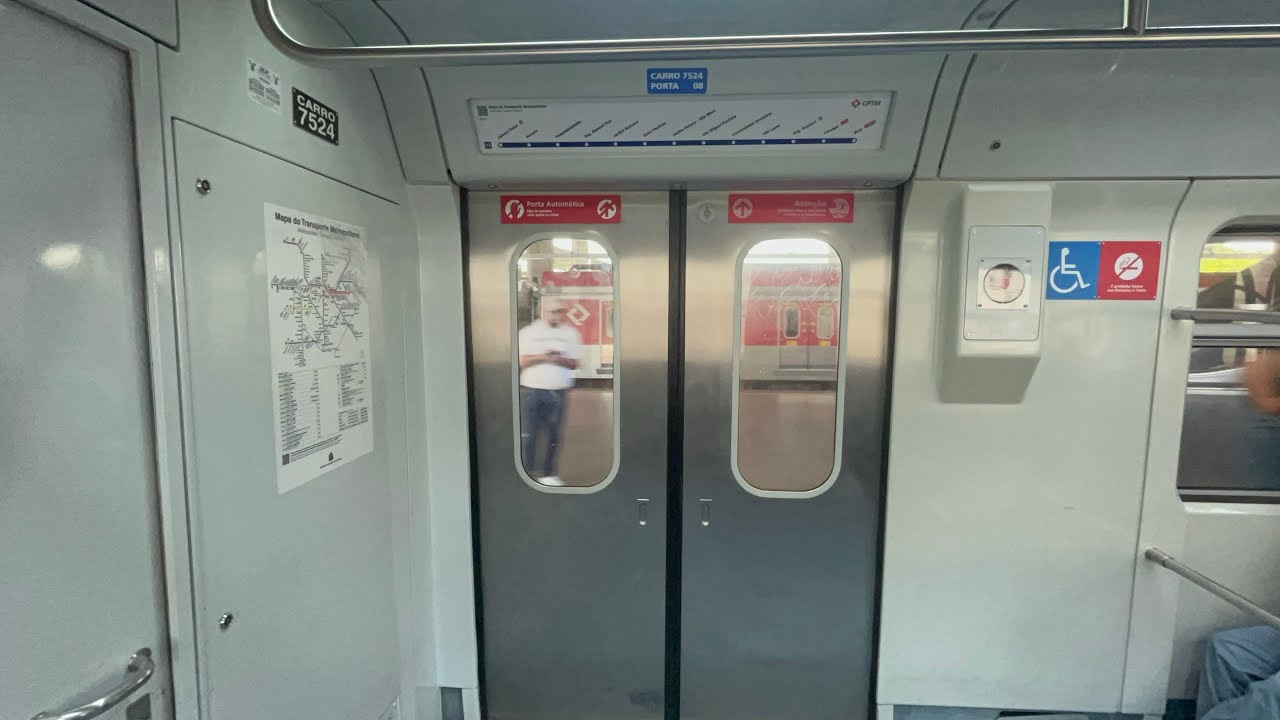 CPTM Série 7500 Trecho Entre São Miguel Paulista e Engenheiro Goulart 