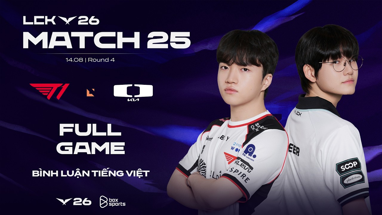 T1 vs DK | Full Game 1, 2, 3 | Match 25 | 2026 LCK