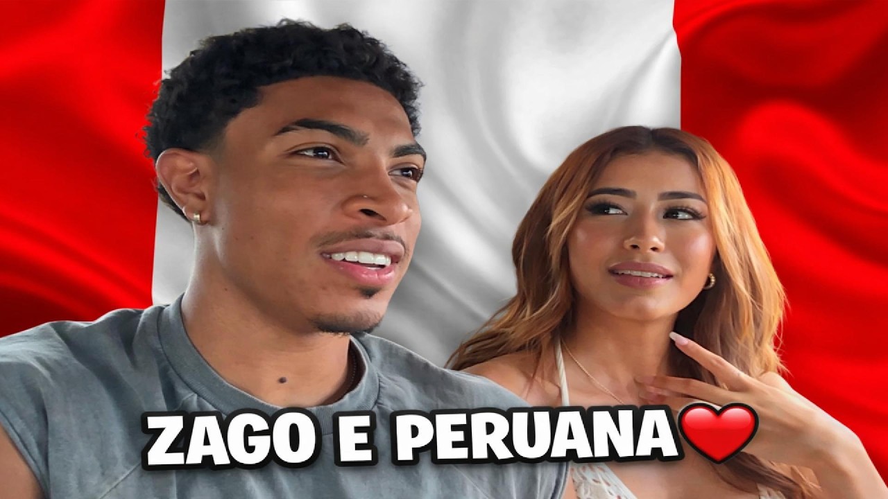 ZAGO PASSOU UM DIA COM A MODELO PERUANA
