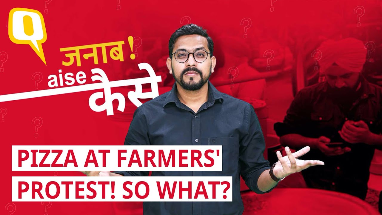 #FarmersProtest | 'Khalistanis', 'Maoists' Enjoying Pizza? Outrageous Claims Used to Malign Farmers