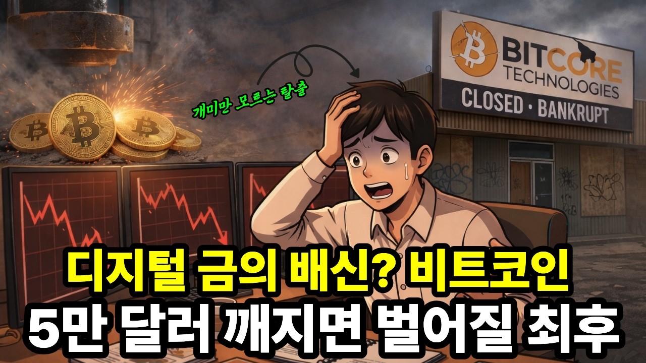 비트코인 큰손들이 3개월간 수조 원씩 현금화해서 도망간 진짜 이유