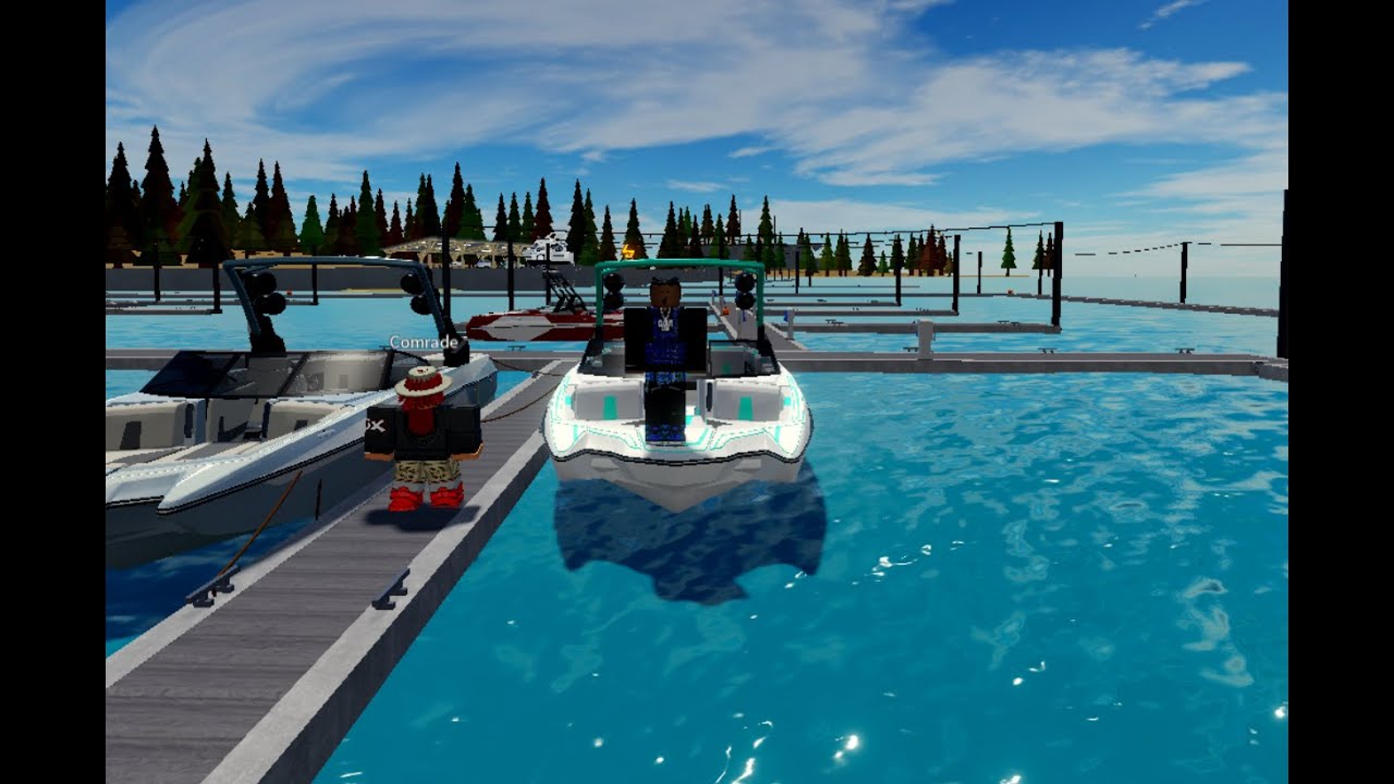 Boat Voyage and boat day Roblox- Lake Ozark