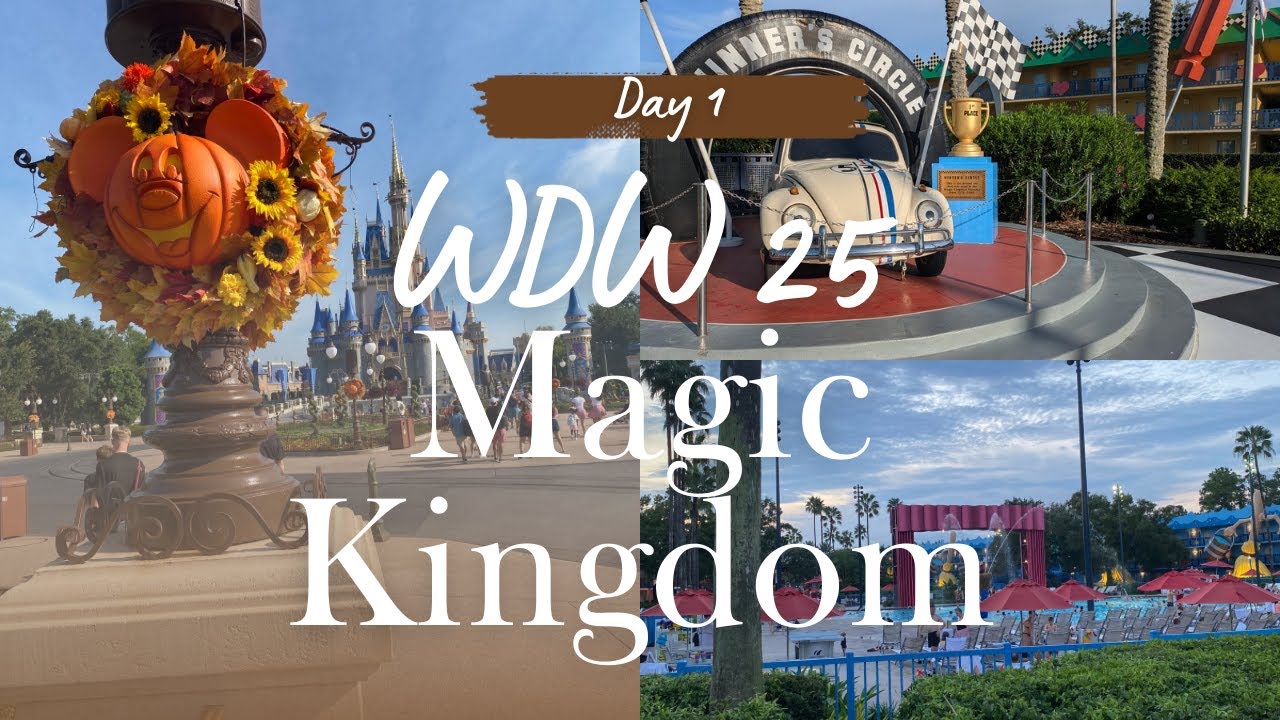 MAGIC KINGDOM | AUG 2025 DAY 1 | RIDER SWITCH & BABY CARE CENTRE | All Star Movies Resort
