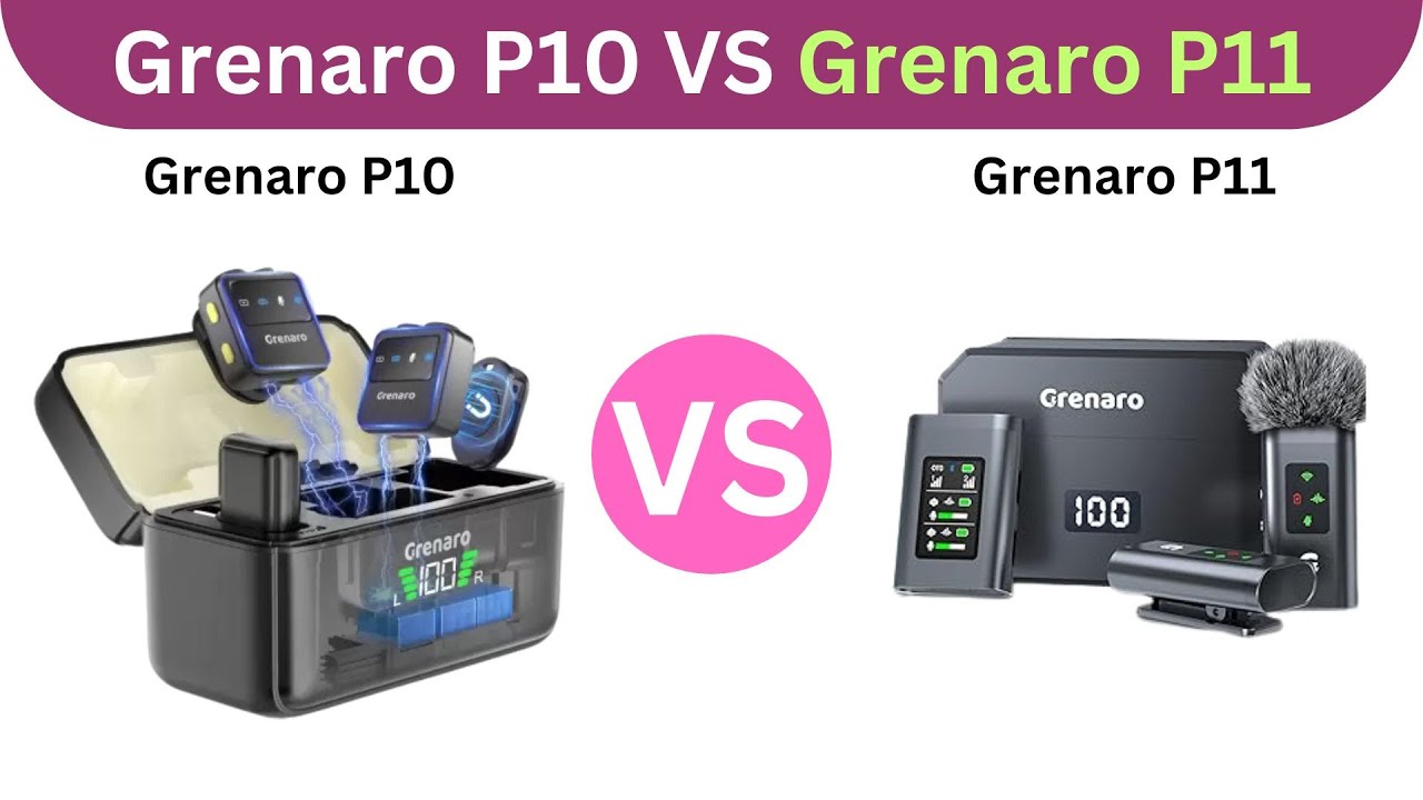 (Which is Best Mic?) Grenaro P10 VS Grenaro P11 #microphonecomparison