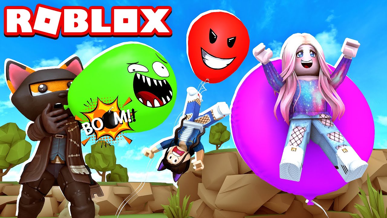 Die BLASE muss PLATZEN!! Spaß mit Luftballons... mit Anna & Kira - Roblox [Deutsch/HD]