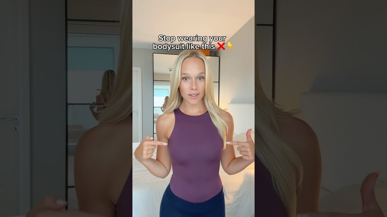 Każda dziewczyna powinna znać te triki z body! 🤯 #fashionhack #bodysuit
