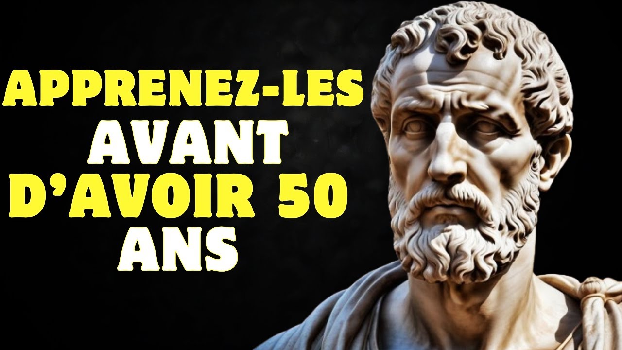 10 faits &agrave; conna&icirc;tre avant d'avoir 50 ans | Sto&iuml;cisme