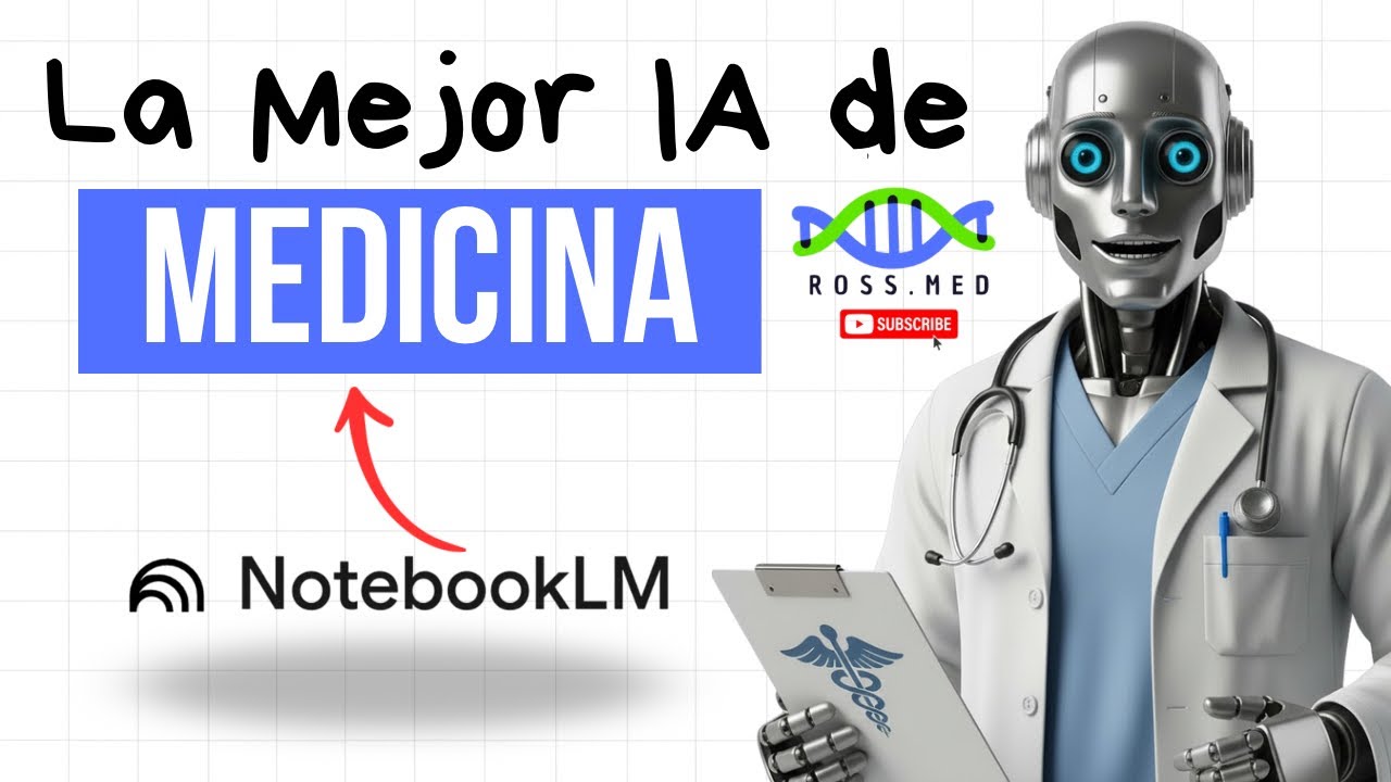 LA MEJOR IA PARA MEDICINA 2026 &iexcl;OLV&Iacute;DATE DE ANKI! 🤫 USA NotebookLM y CONVI&Eacute;RTETE en el MEJOR M&Eacute;DICO