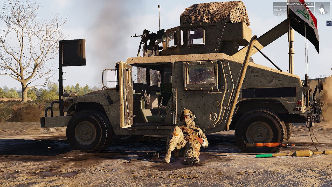كمين مزدوج على دورية للجيش العراقي | Arma3