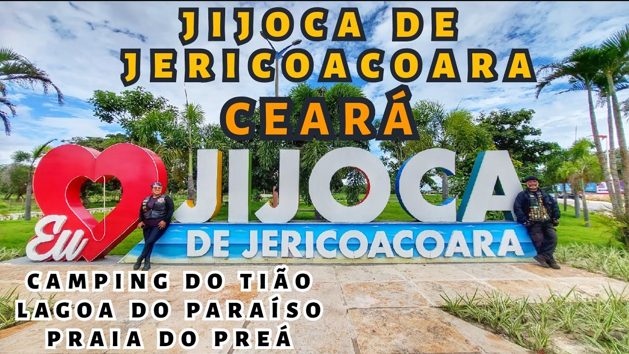 Jijoca de Jericoacoara, Lagoa do Paraíso, Camping do Tião e a Praia do Preá