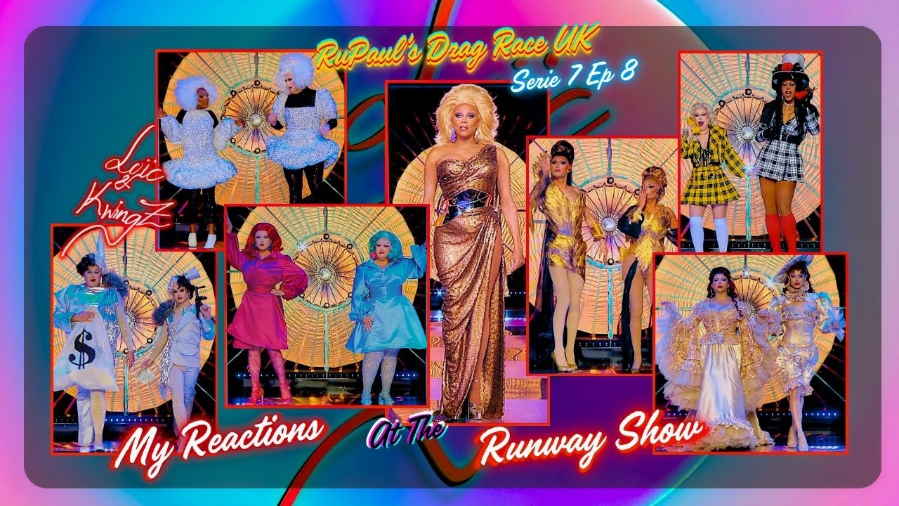 “Drag Family Resemblance” - RunwayShow | My Reactions | Série 7 Ep. 8 | #dragraceuk 