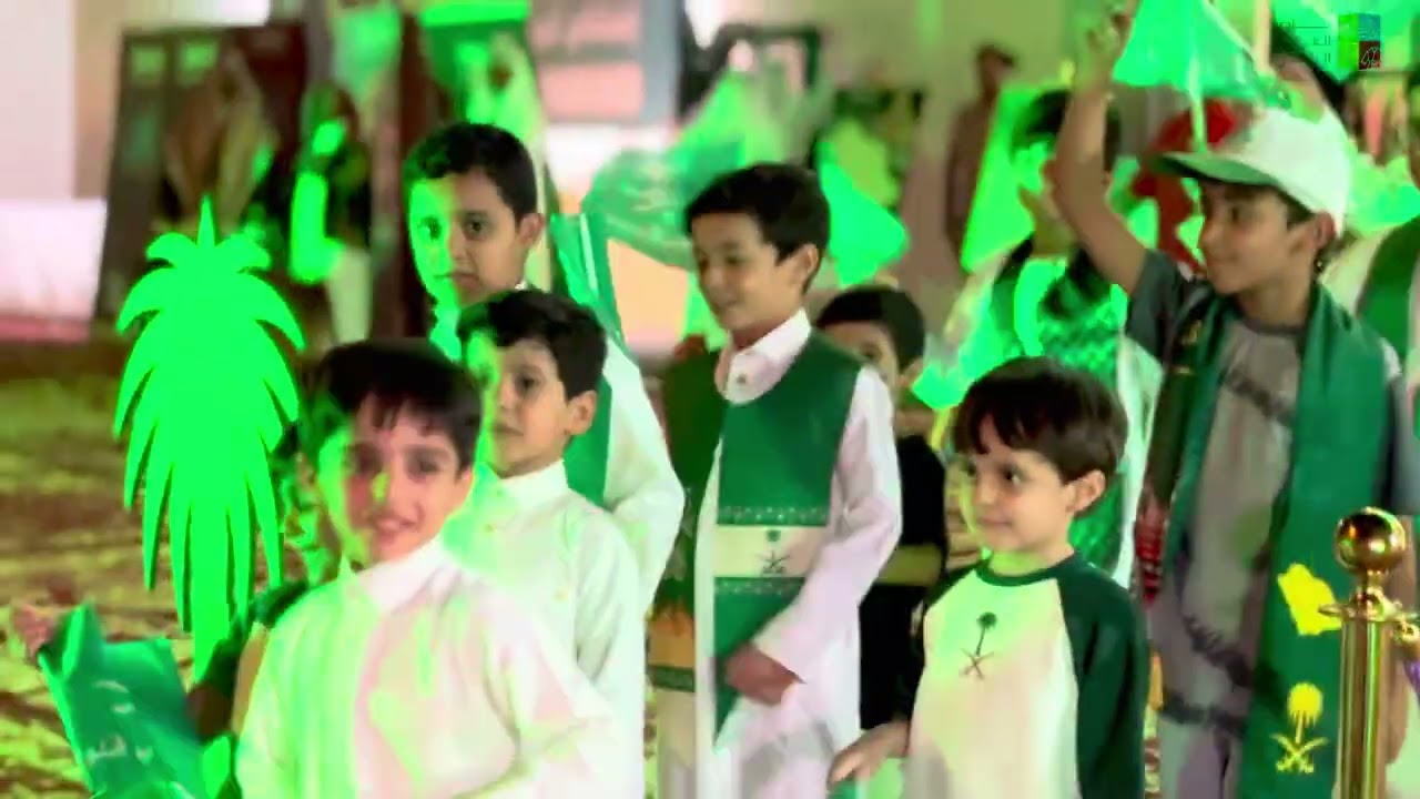احتفال نادي العناية الرياضي باليوم الوطني السعودي 95 🇸🇦✨