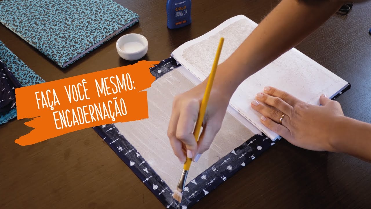 Fa&ccedil;a Voc&ecirc; Mesmo: Encapar Caderno | Mercur