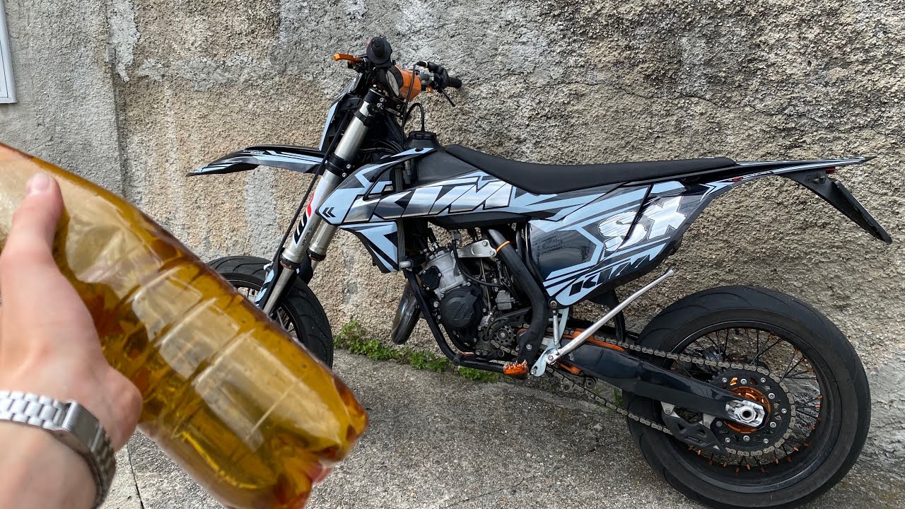 QUANTO FÀ CON UN LITRO? + TOP SPEED - Ktm Sx 125