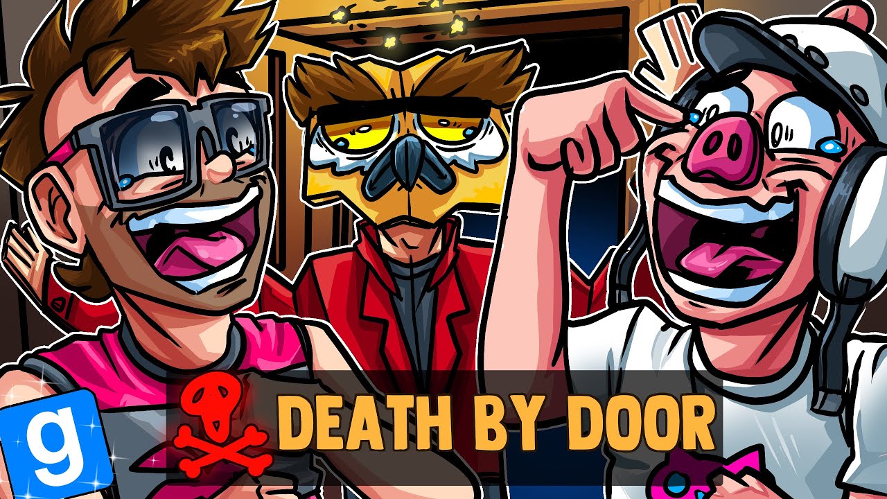 Vanoss Got Beat By A Door 😂 - Gmod Horror Map pt 2