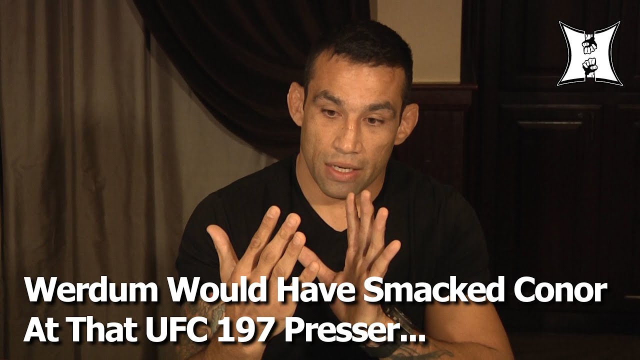Fabricio Werdum Reacts To Conor's Disrespectful Actions Towards RDA At UFC 197 Presser