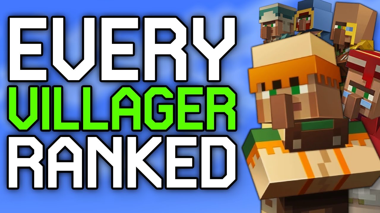 Ranking EVERY Villager in Minecraft