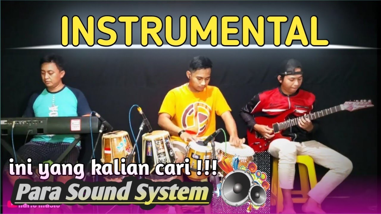 instrumen yang dicari-cari operator sound system
