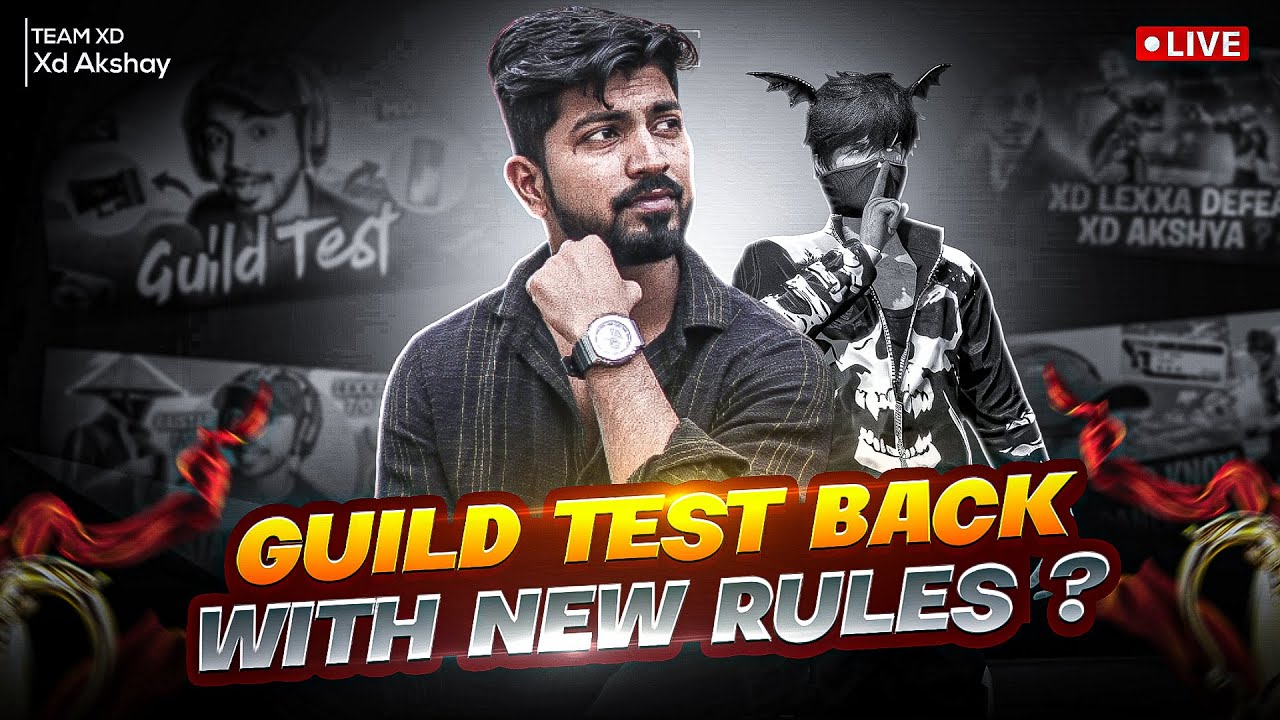 GUILD TEST COMEBACK 💀#xdakshya