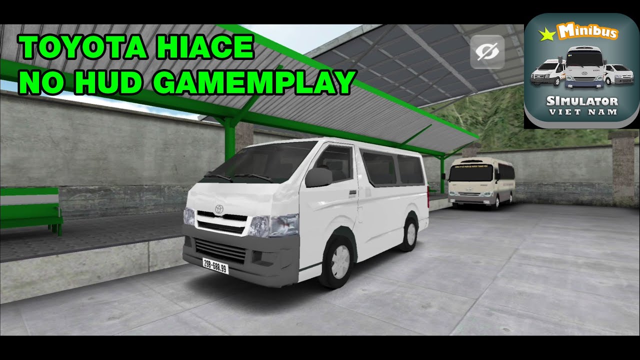 Minibus Simulator Vietnam - Toyota Hiace - No HUD Gameplay 1