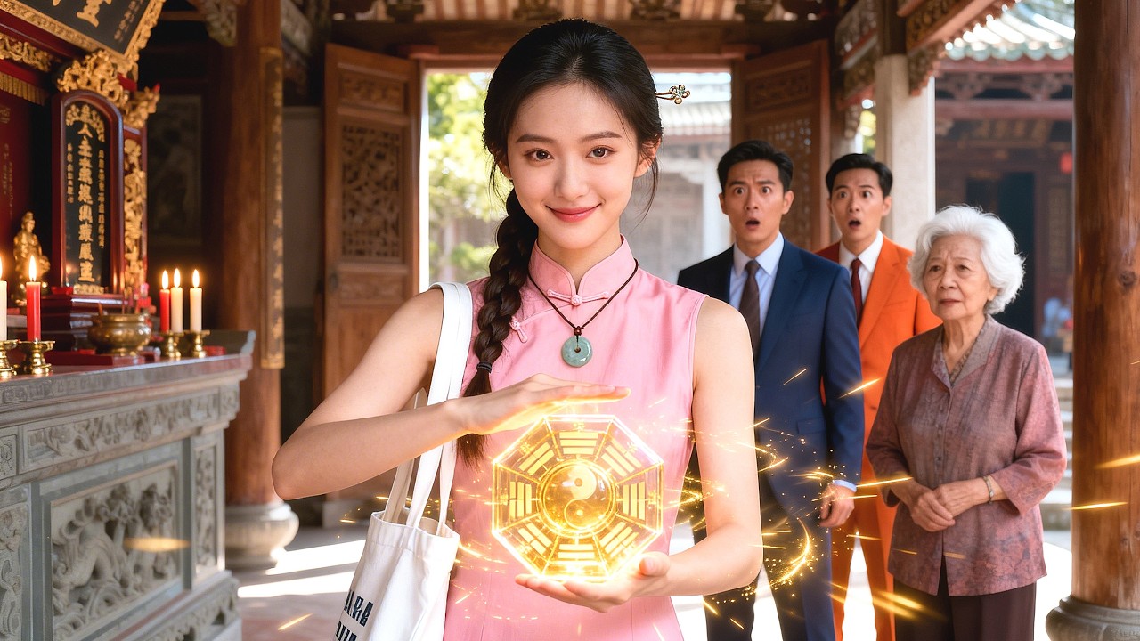 龍氏家族黴運連連，全族去祠堂上香祈福，結果愣是一根都點不著！路過的她手持羅盤說著：“你家風水有問題”，說完就點著一根香，眾人驚呆了，連忙請回家看宅子！ #穿越 #逆襲 #女頻