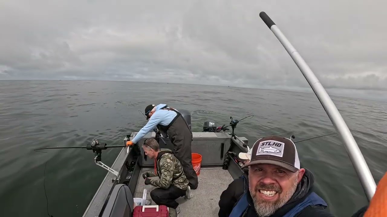 Fishing Fridays with Fishing Fridays Jr beyond Buoy 10