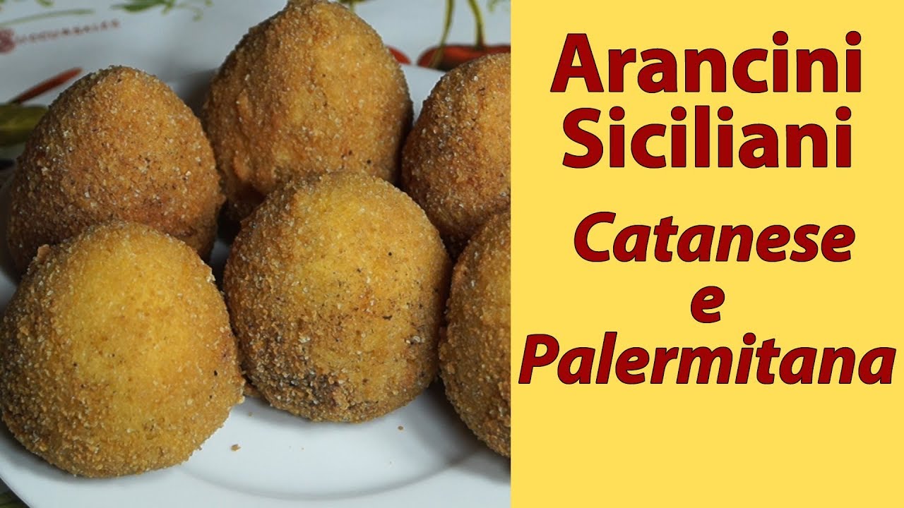 I-037 Arancini Siciliani (Arancino Catanese e Arancina Palermitana)