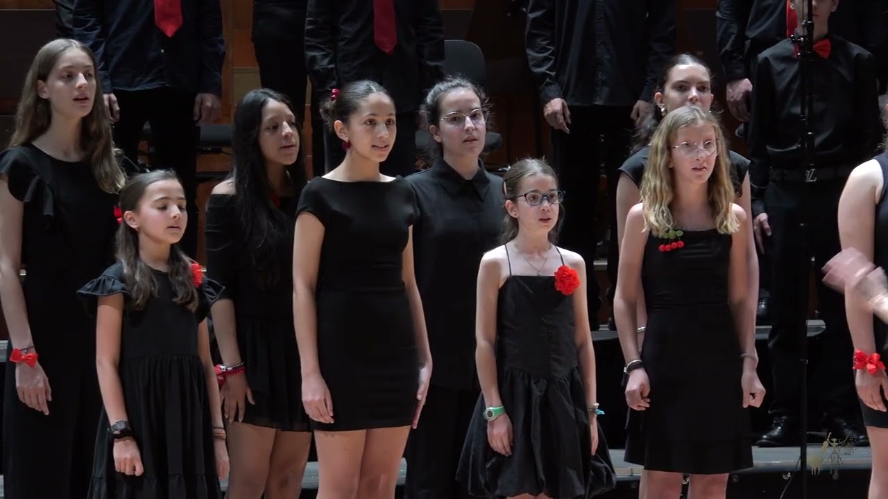Coro de voces blancas II. Concierto fin de curso 2025. Teatro Monumental.