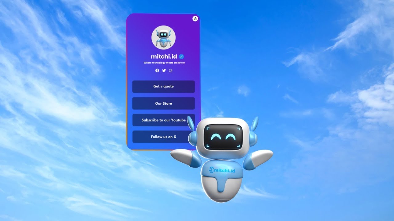 Cara Membuat Bio Link Keren dengan Mitchi.id | Bio Pages Gratis & Mudah