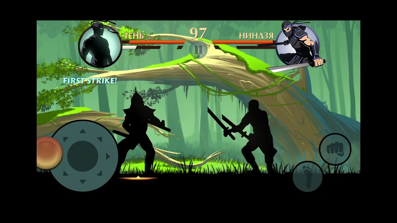 Я прохажу shadow fight 2 и играю в подземелье