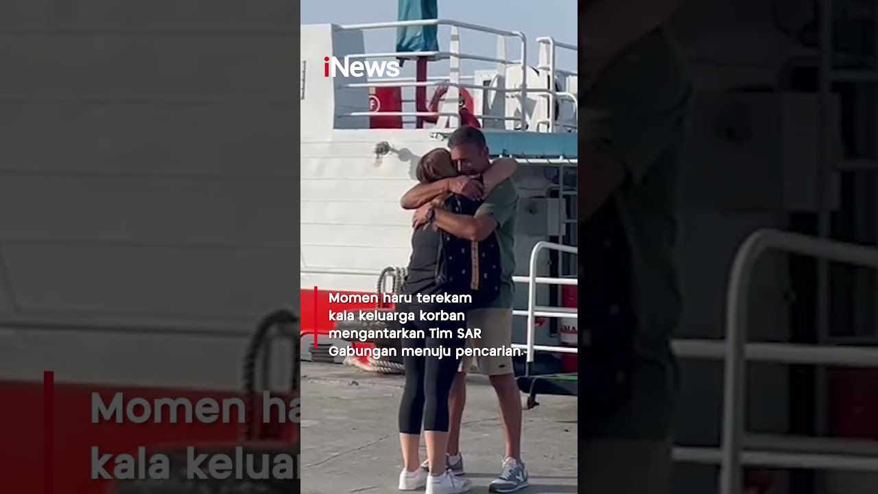 Momen  Haru! Keluarga Korban Tenggelam KM Putri Sakinah Doakan Tim SAR di Pinggir Laut