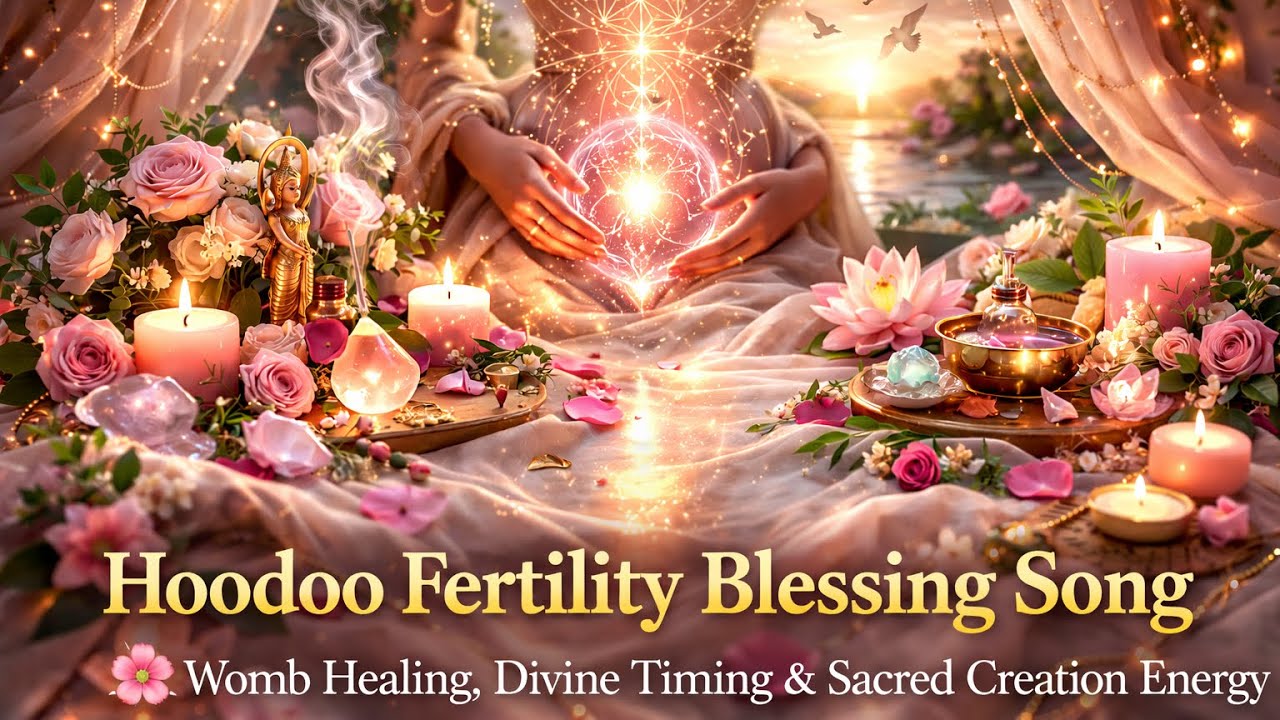 Hoodoo Fertility Blessing Song 🌺✨ | Womb Healing, Divine Timing & Sacred Creation Energy